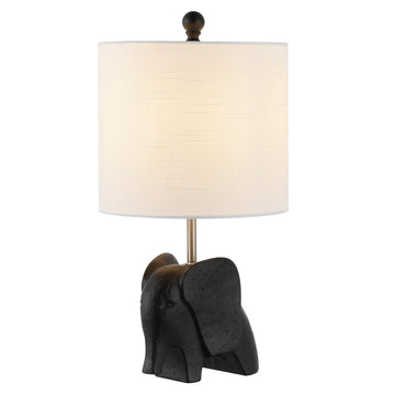 Koda Eclectic Southwestern Resin/Iron Elephant LED Kids Table Lamp - JONATHAN Y